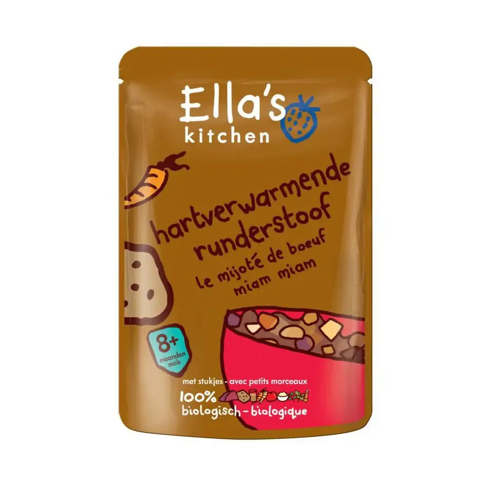 Ella's Kitchen Hartverwarmende runderstoof 8+ maanden