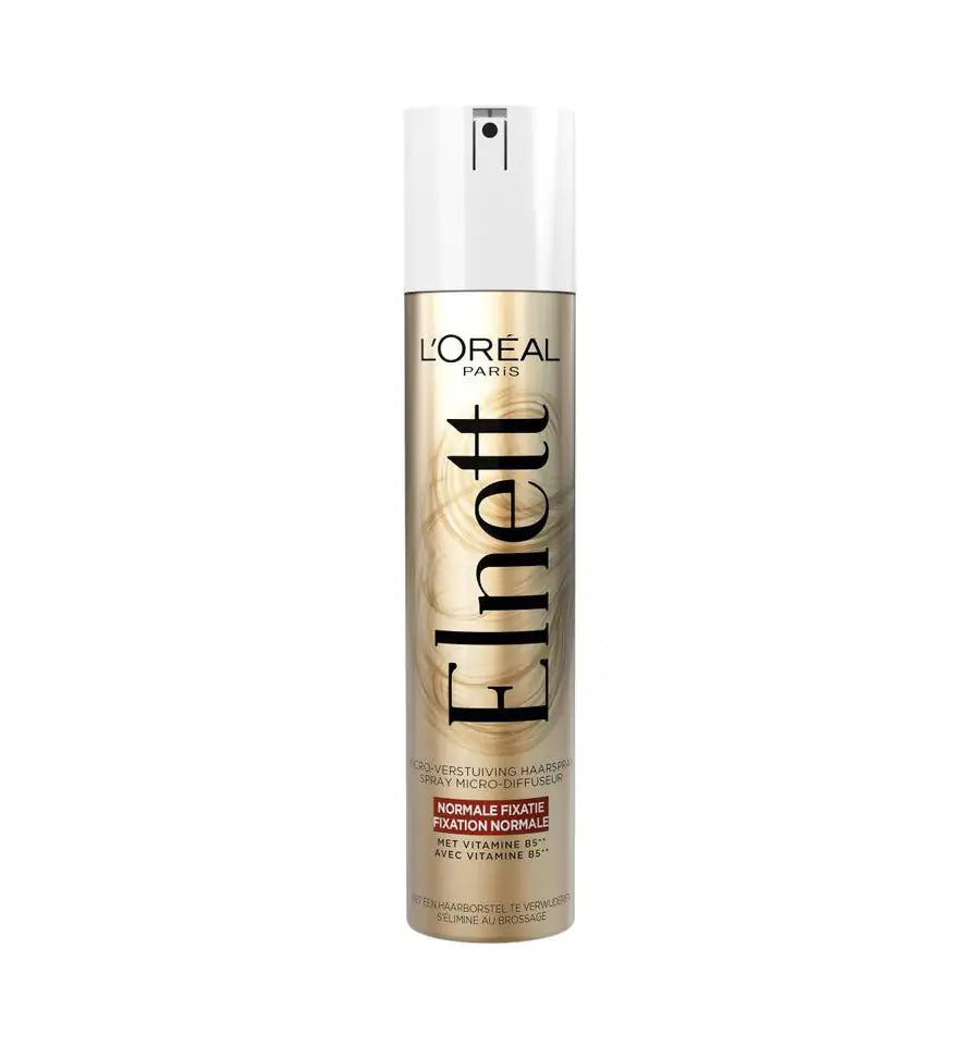Loreal Elnett Haarspray satin normale fixatie 200 ml
