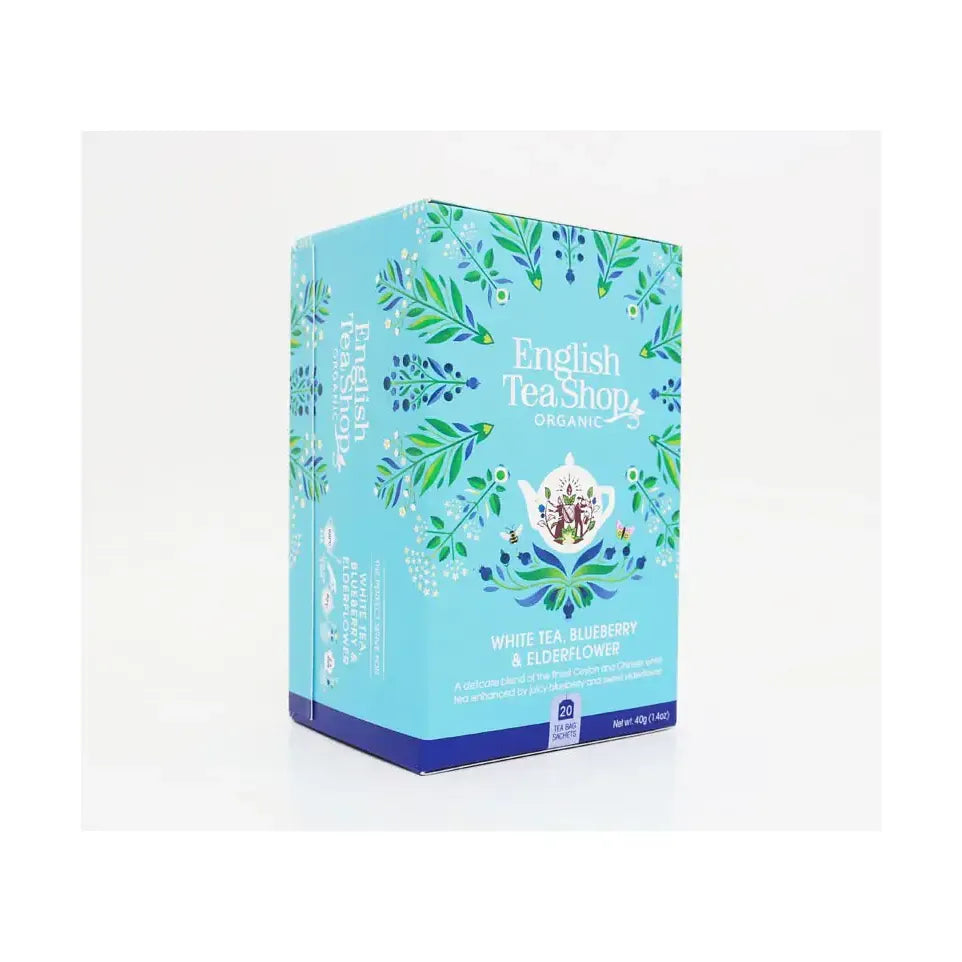 English Tea Shop White tea blueberry & elderflower 20 zakjes