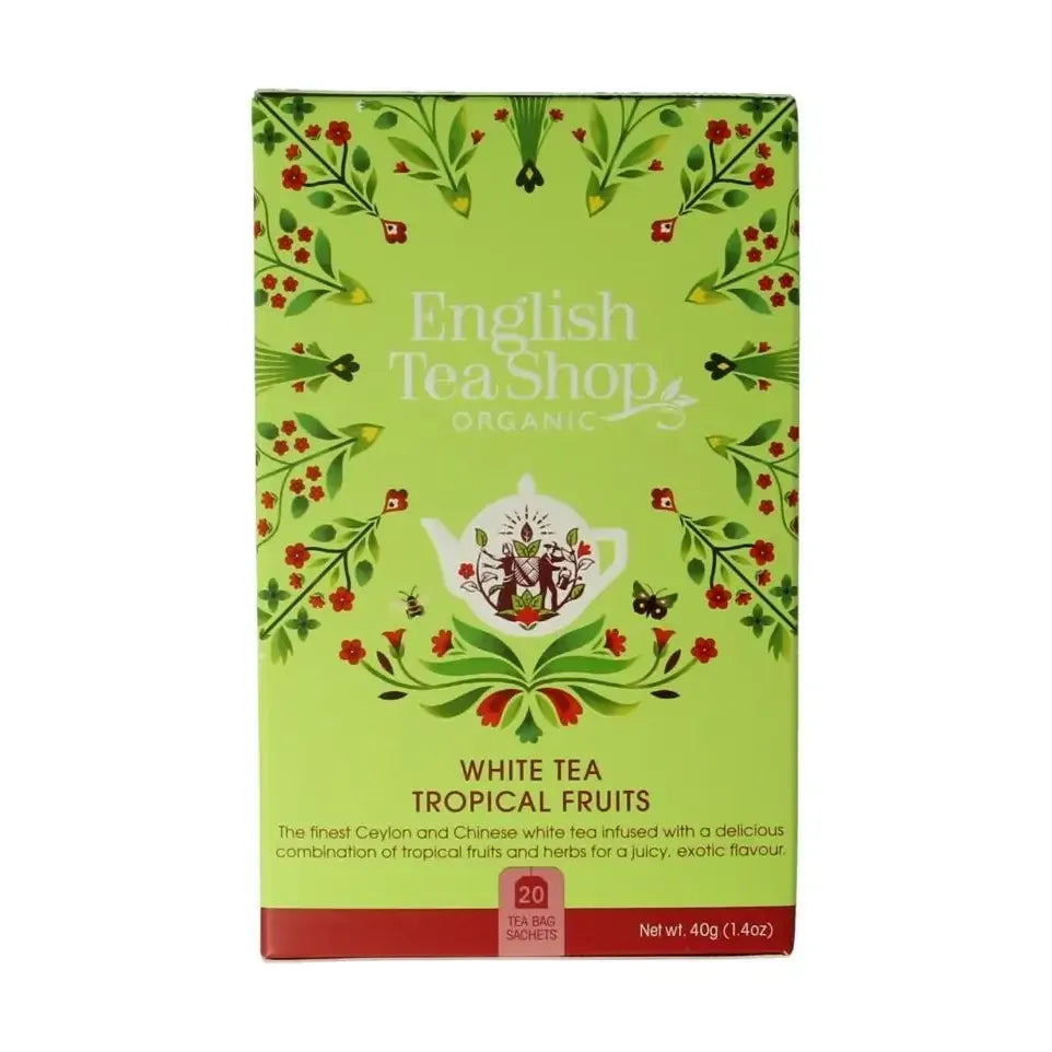 English Tea Shop White tea tropical fruits 20 zakjes
