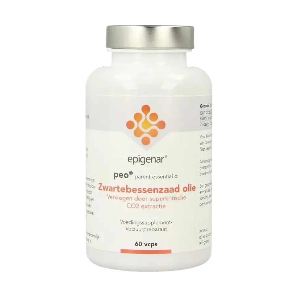 Epigenar Zwarte bessenzaadolie (parent oil) 60 vcaps