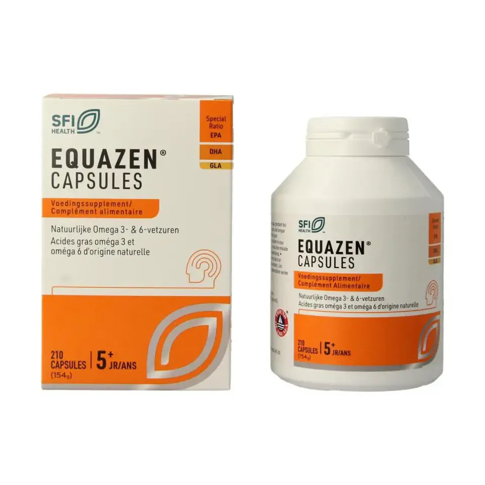 Equazen Eye q capsules omega 3- & 6-vetzuren 210 softgels