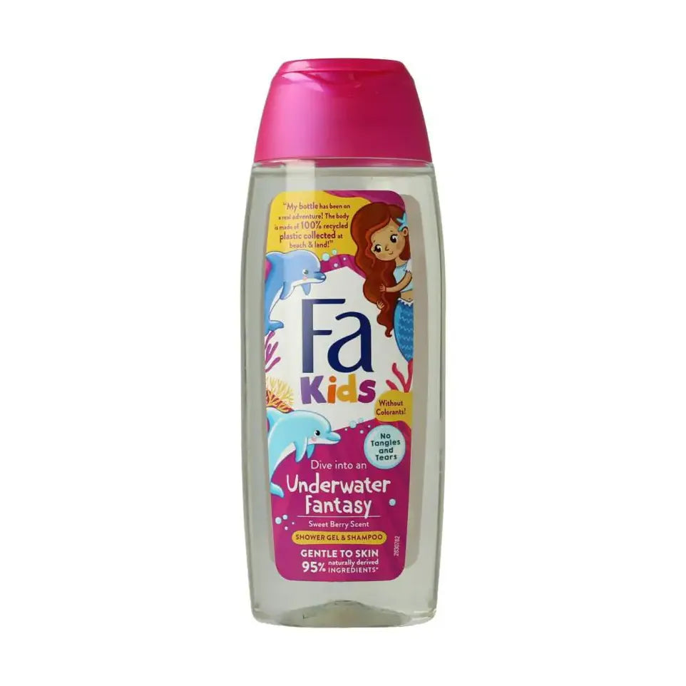 FA kids douche&shampoo mermaid 250 ml