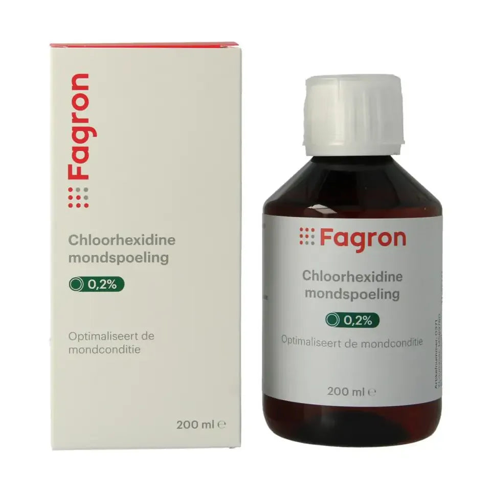 Fagron Chloorhexidine mondspoeling 0.2% 200 ml