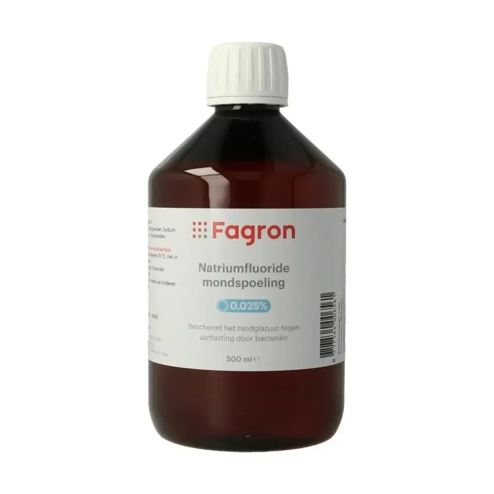 Fagron Natriumfluoride mondspoeling 0.025 500 ml