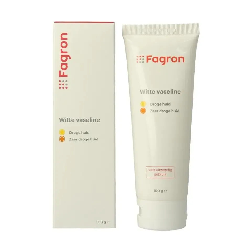 Fagron Vaseline album wit tube doosje en bijsluiter 100 gram