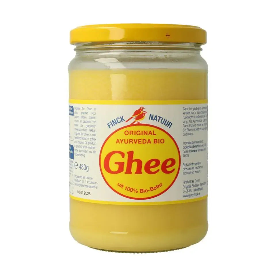 Ghee Finck naturkost geklaarde boter 480 gram