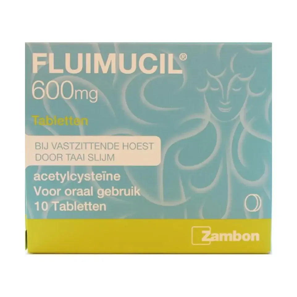 Fluimucil Tablet 600 mg 10 tabletten