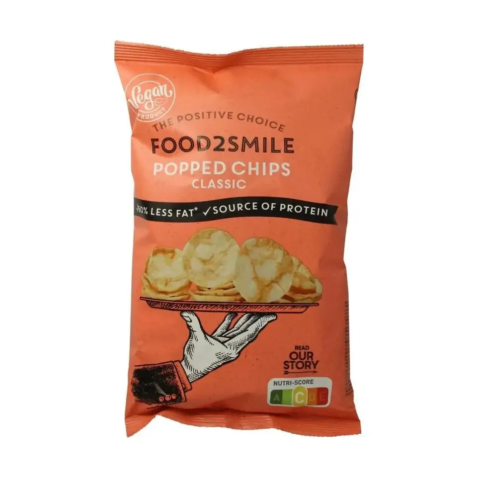 Food2Smile Popped chips classic 90 gram
