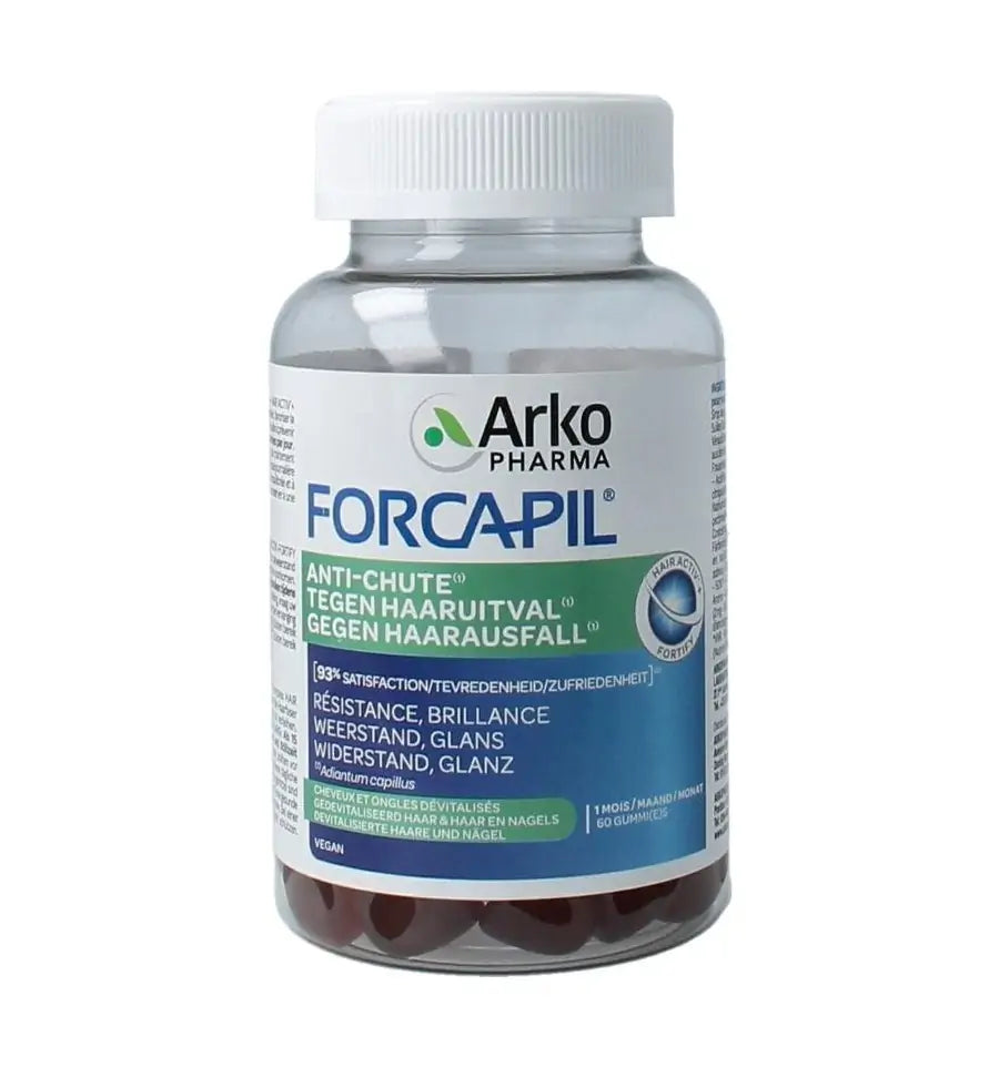 Forcapil tegen haaruitval 60 gummies