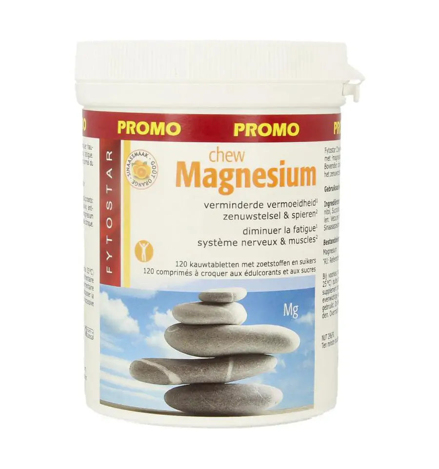 Fytostar Magnesium chew 120 kauwtabletten