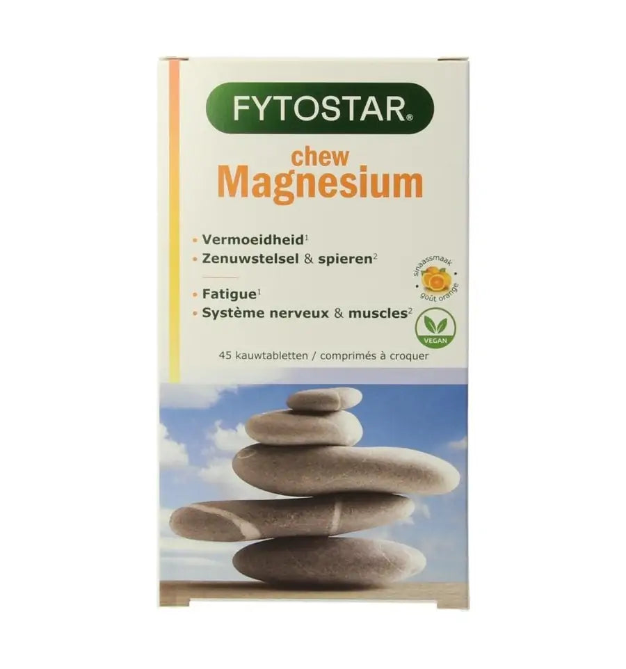 Fytostar Magnesium chew 45 kauwtabletten