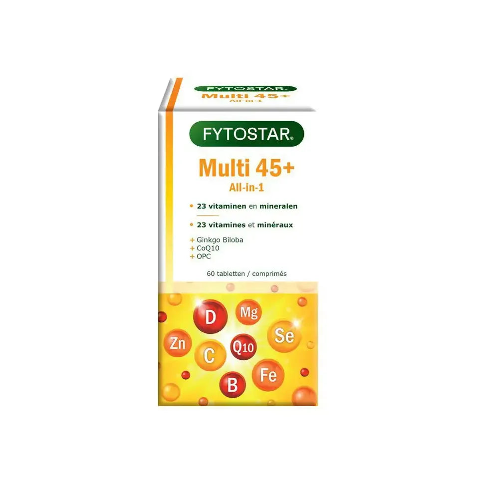 Fytostar Multi 45+ multivitamine 60 tabletten