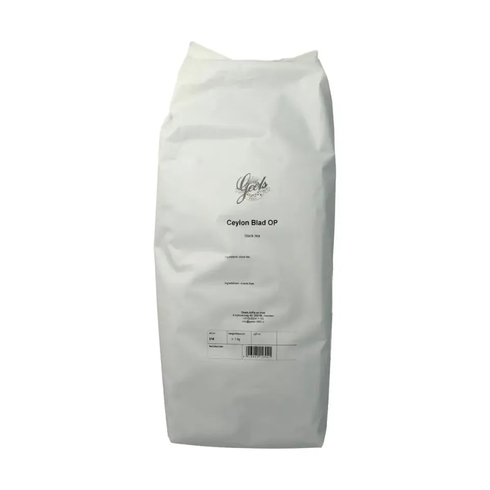 Geels koffie en thee Ceylon blad op 1 kg