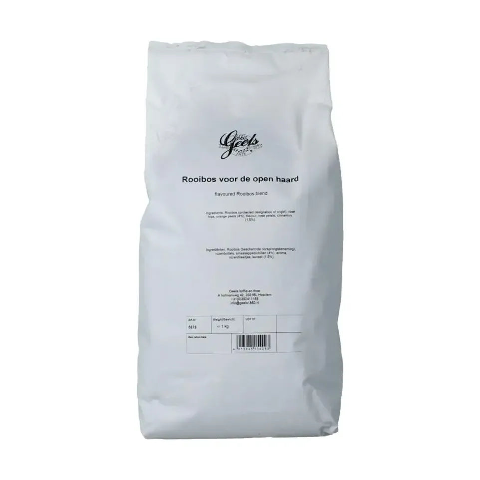 Geels koffie en thee Rooibos voor de open haard 1 kg