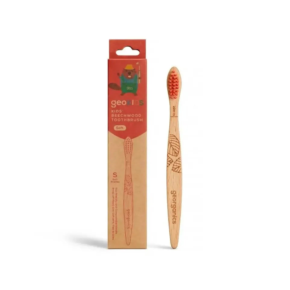 Georganics Toothbrush kids beechwood