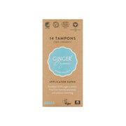 Ginger Organic Tampon super met applicator 12 stuks