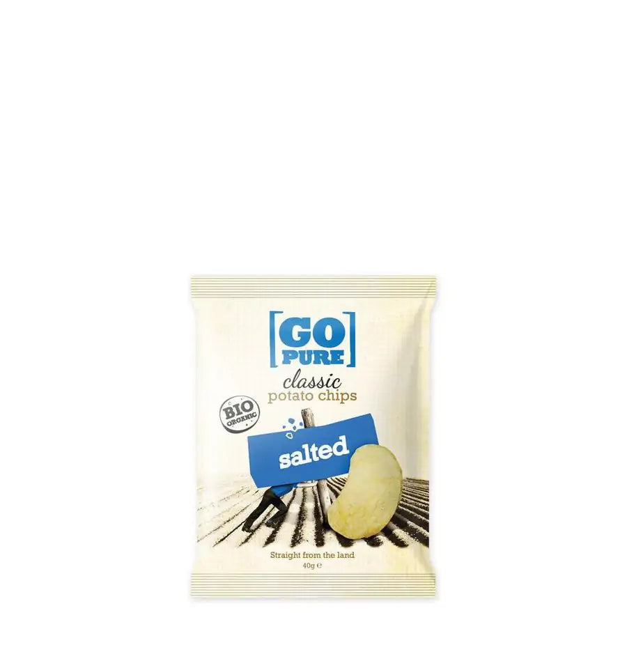 Go Pure Chips naturel gezouten 40 gram