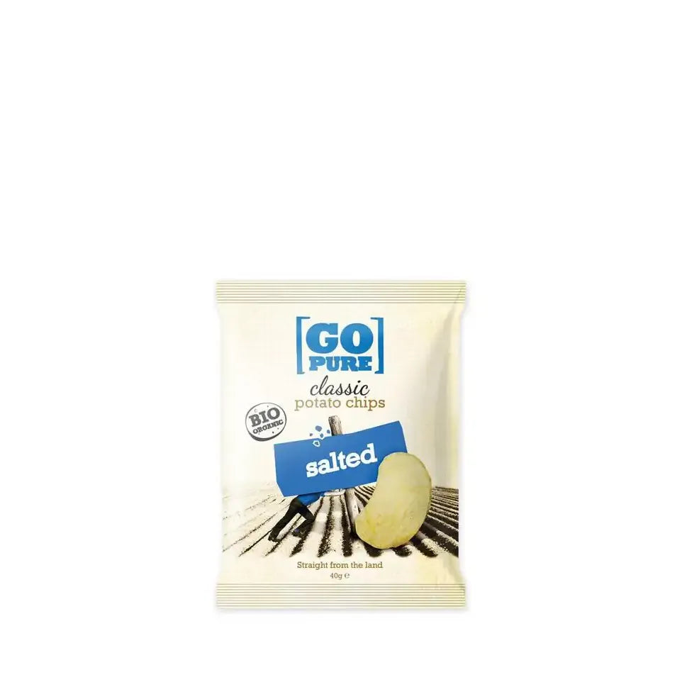Go Pure Chips naturel gezouten 40 gram