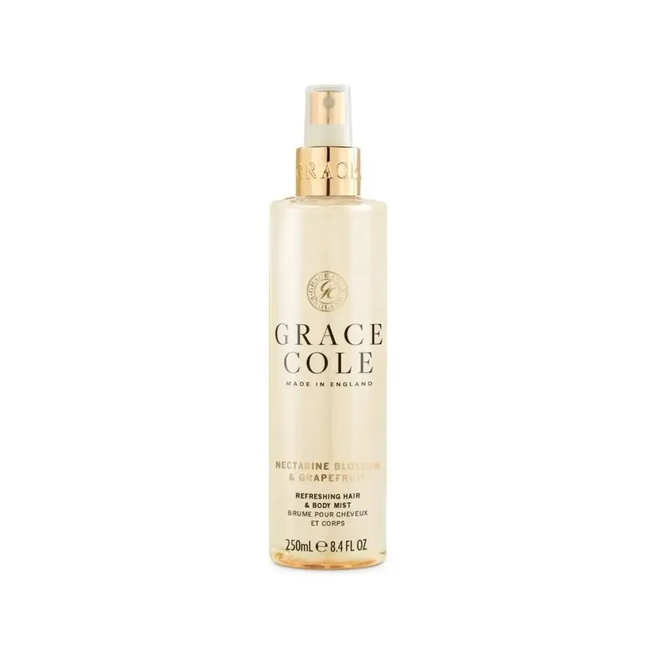 Grace Cole Nectarine blossom & grapefruit hair & body mist 250
