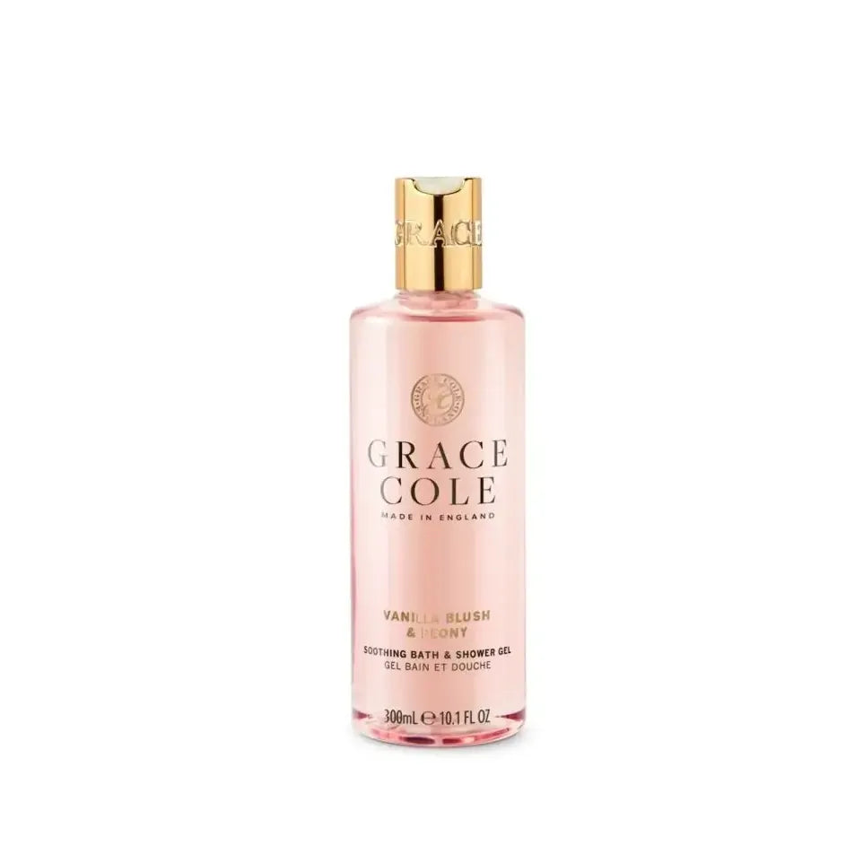 Grace Cole Vanilla blush & peony bath & shower gel 300 ml