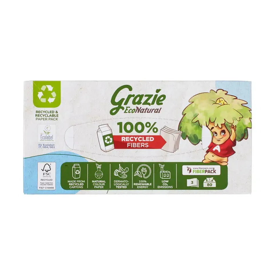 Grazie Natural Tissues 80 stuks