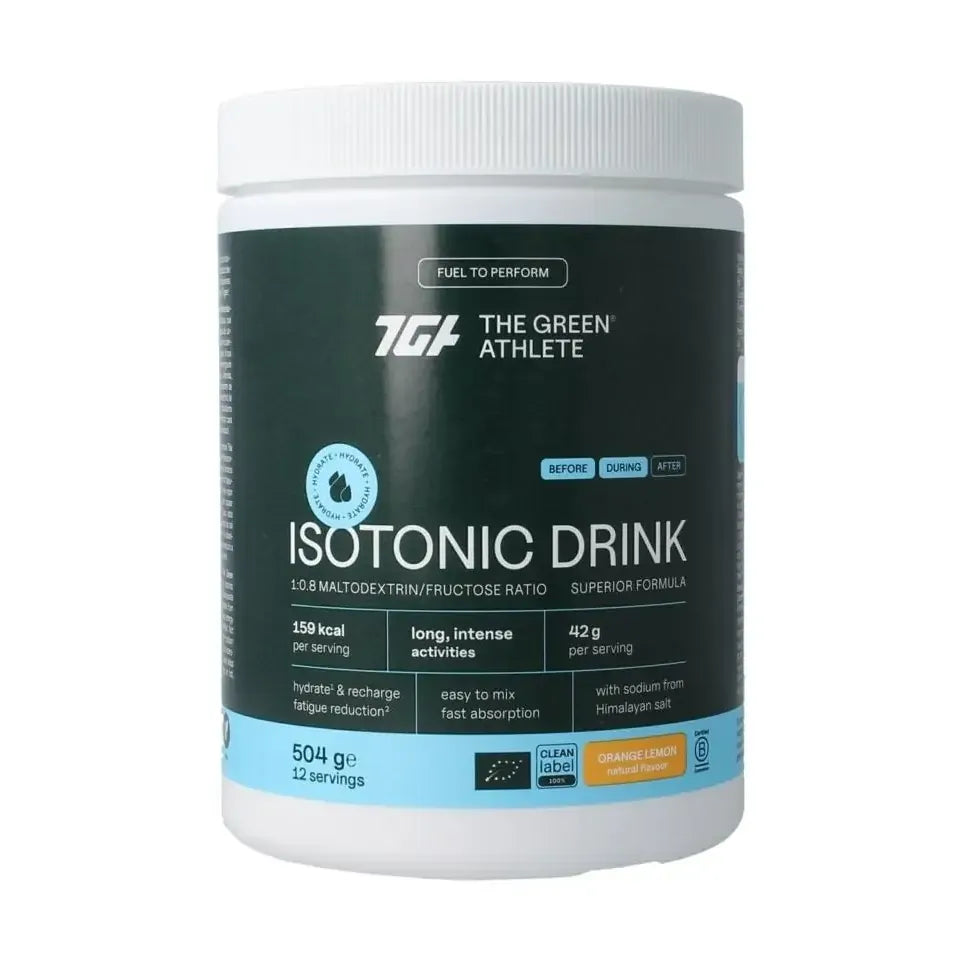 Green Athlete Isotonic drink biologisch 504 gram