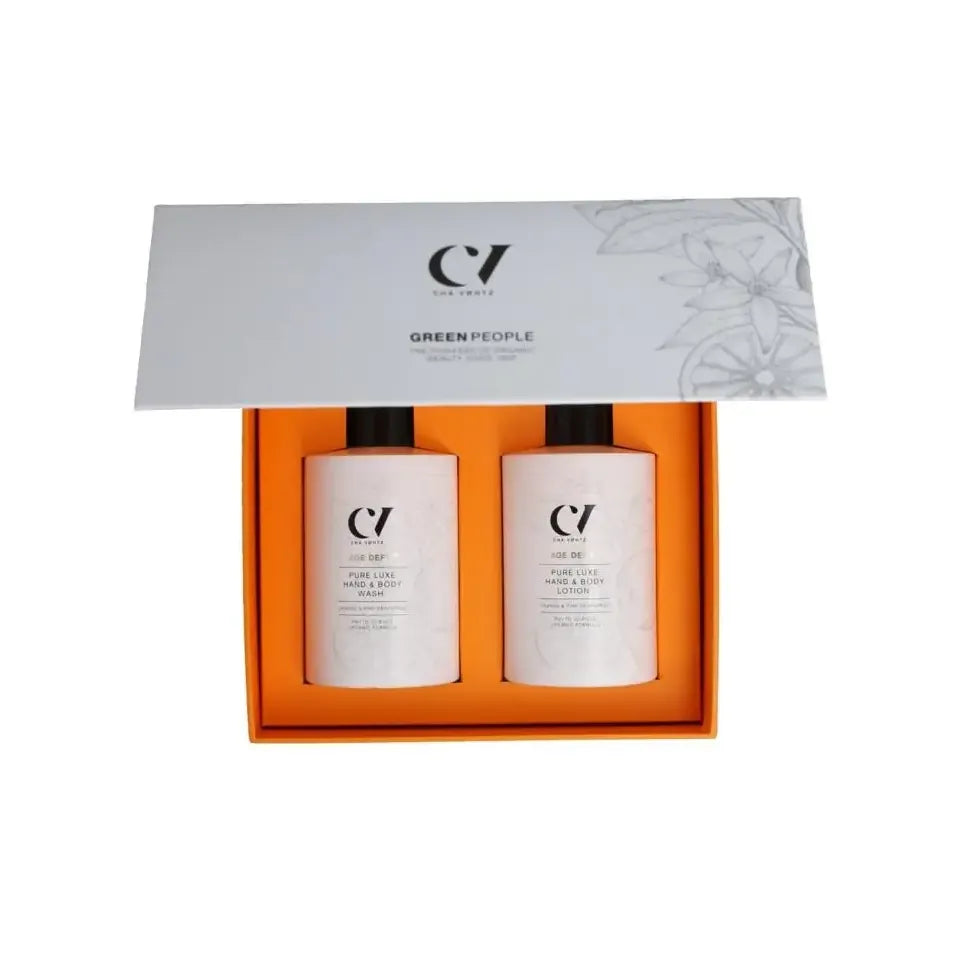 Green People Age defy+ pure luxe duo 600 ml