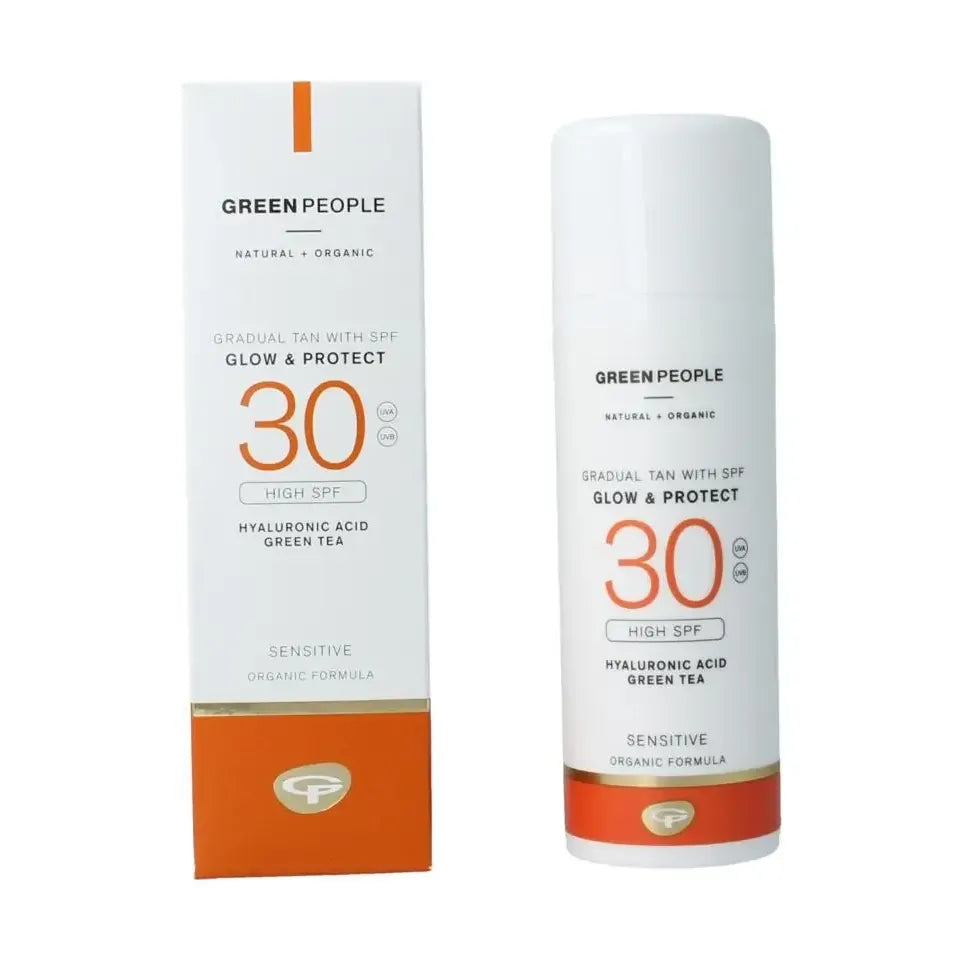 Green People Glow & protect SPF30 150 ml