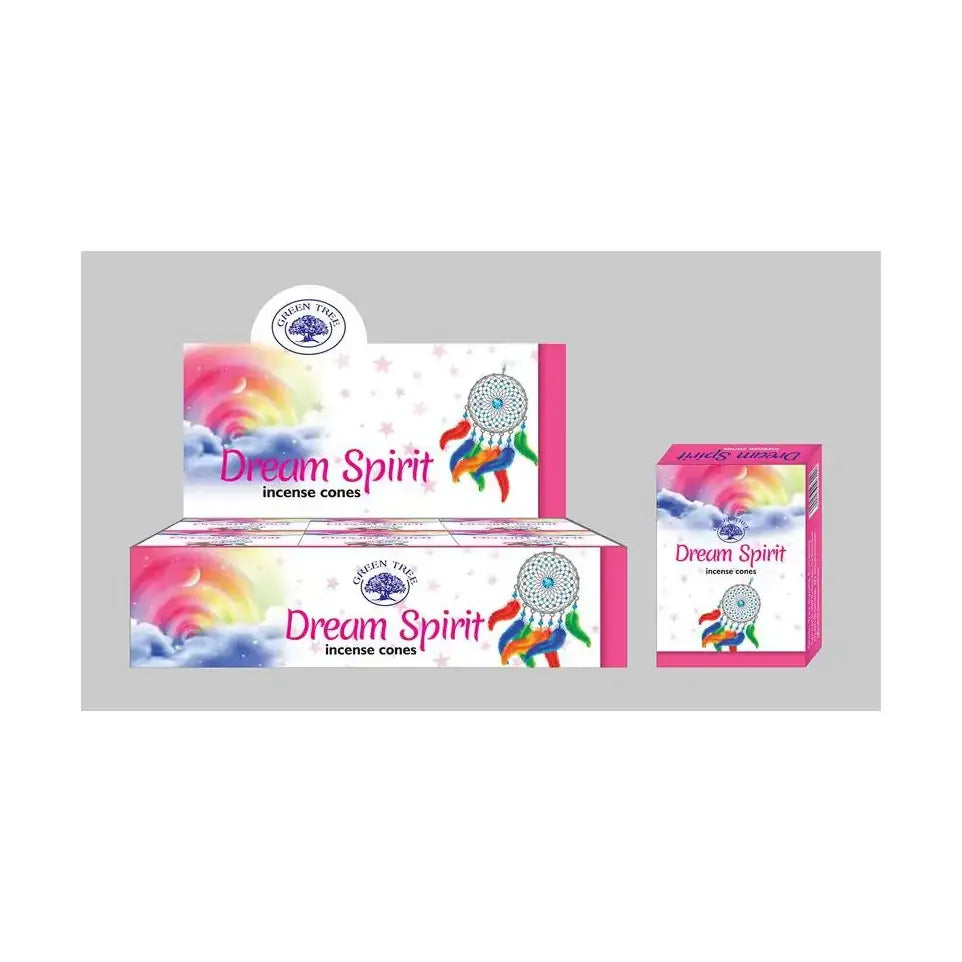 Green Tree Kegelwierook dream spirit 10 stuks