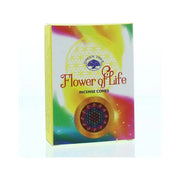 Green Tree Kegelwierook flower of life 10 stuks