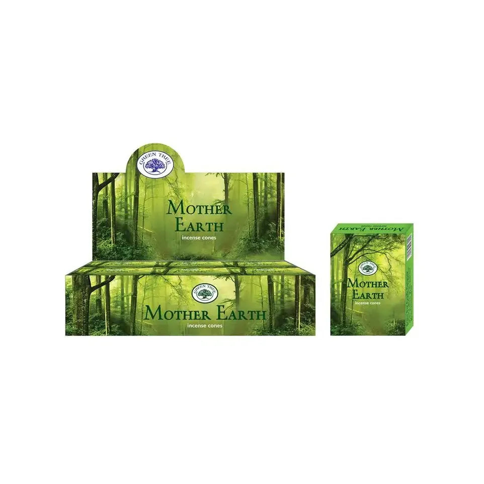 Green Tree Kegelwierook mother earth 10 stuks