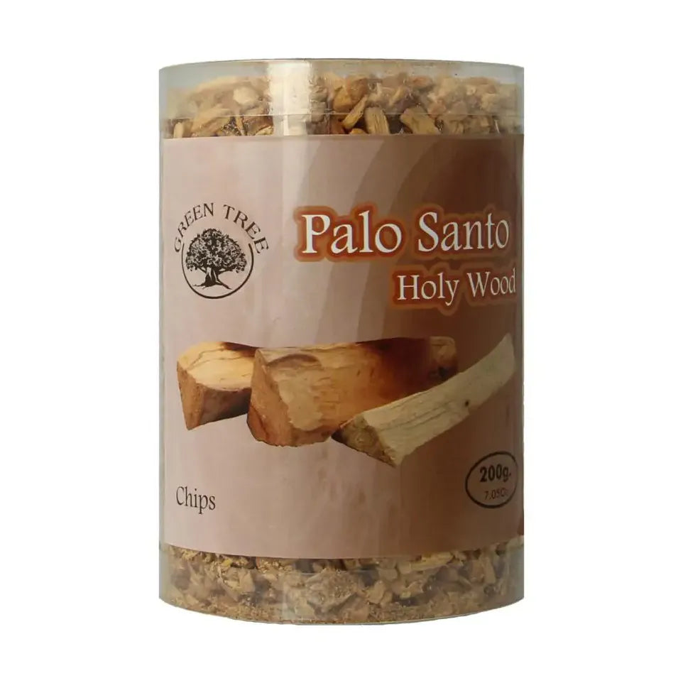 Green Tree Palo santa chips in koker 200 gram