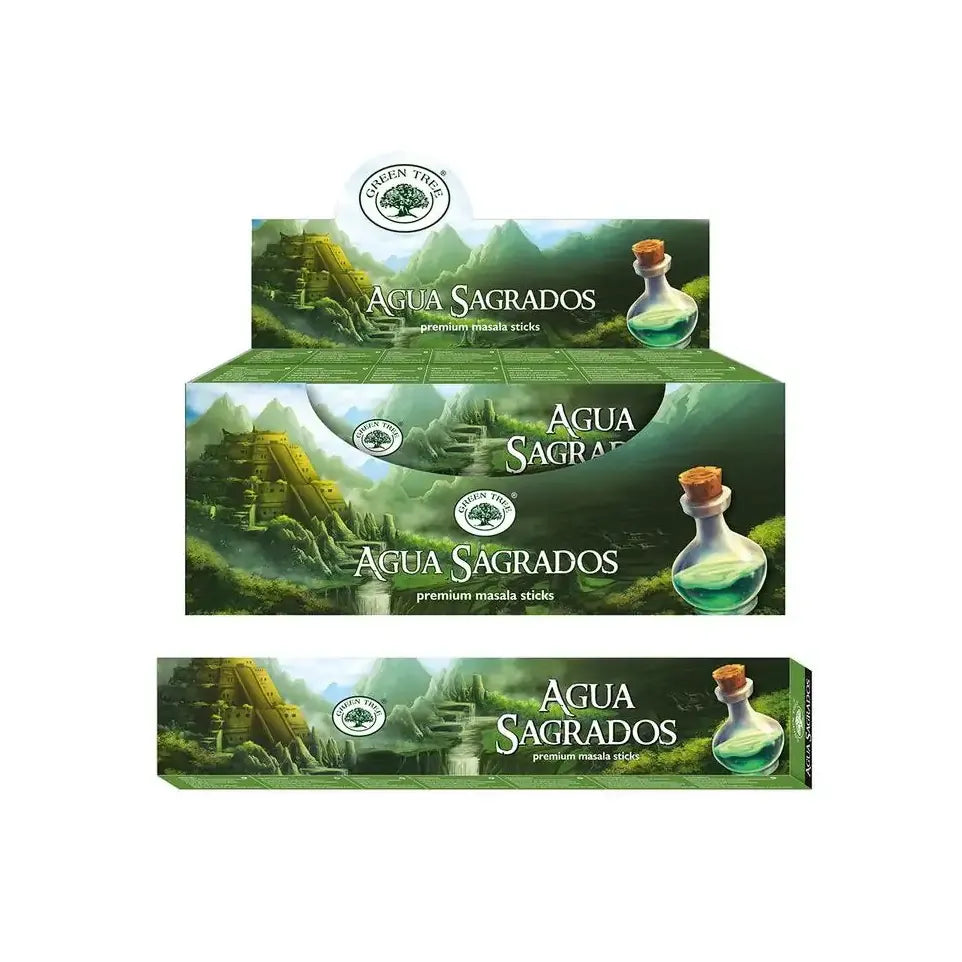 Green Tree Wierook aqua sagrados natural 15 gram