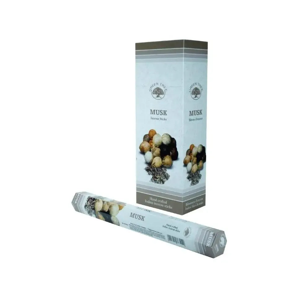 Green Tree Wierook musk 20 stuks