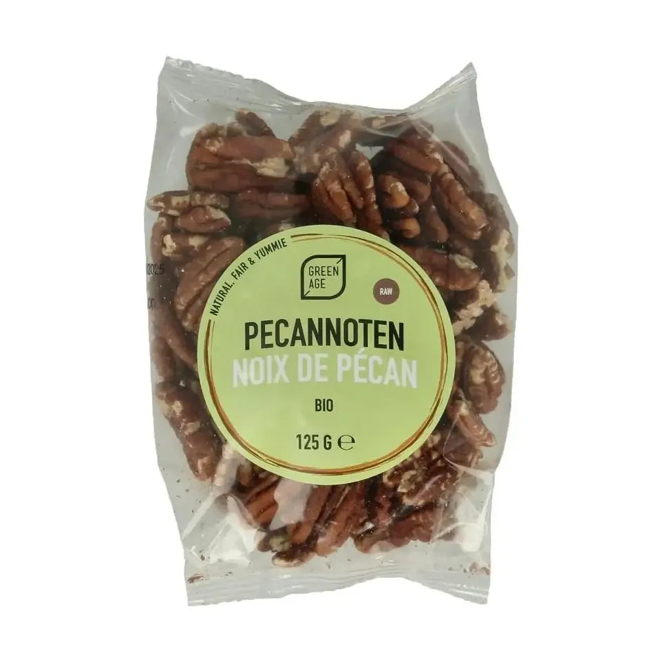 Greenage Pecannoten raw 125 gram