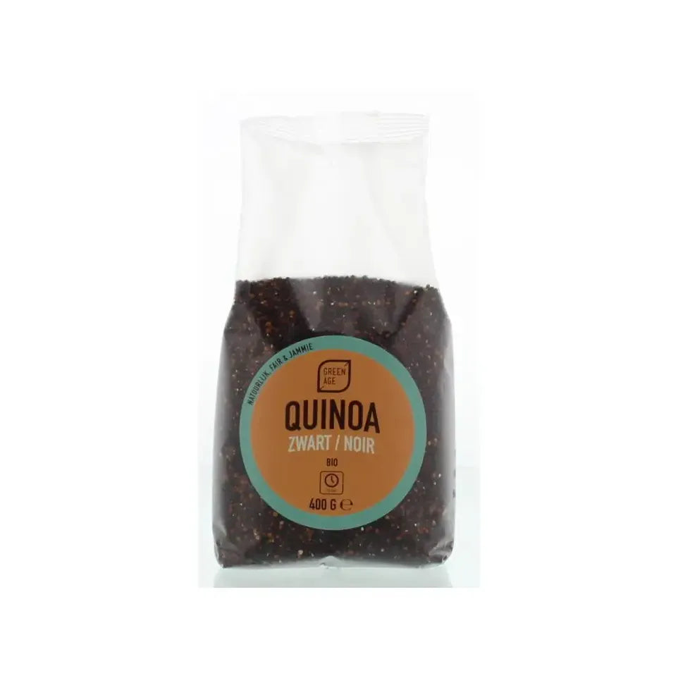 Greenage Quinoa zwart 400 gram