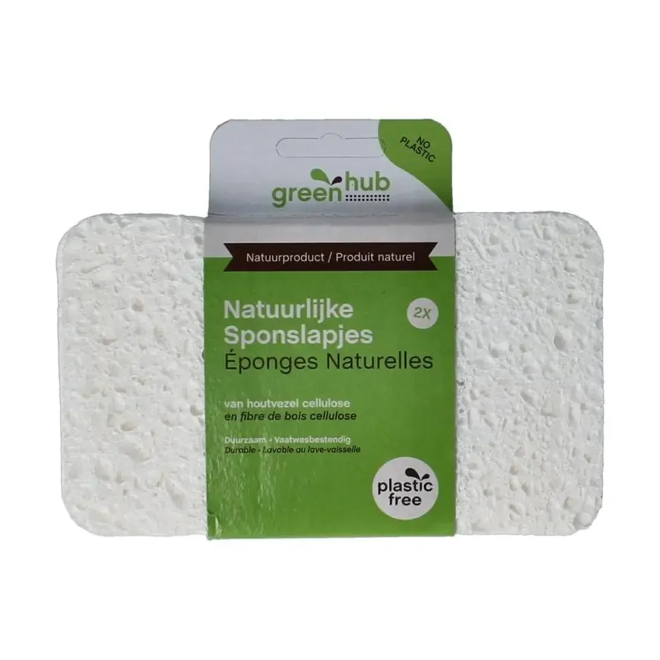 Greenhub Sponslapjes 2 stuks