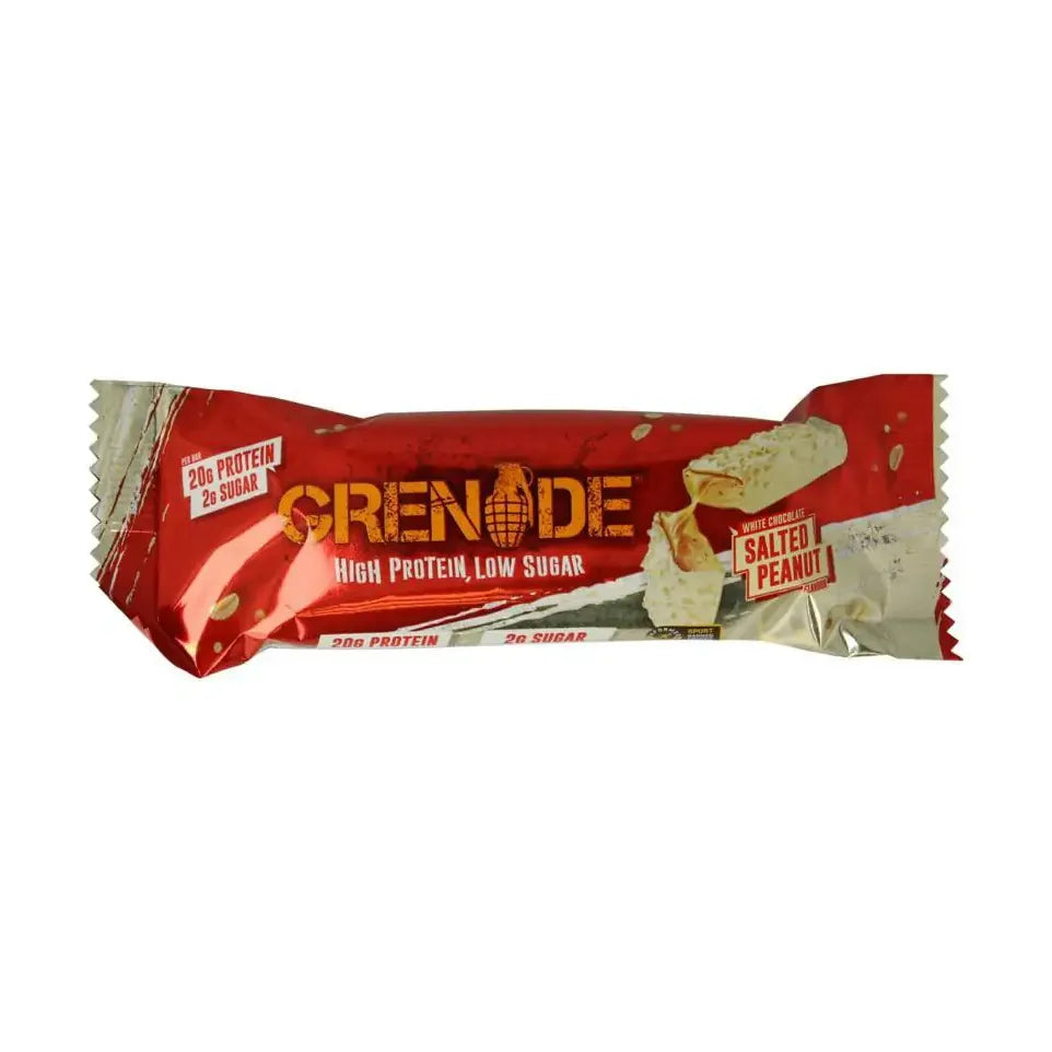 Grenade High protein bar white chocolate salted peanut 60 gram
