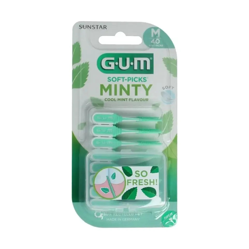 GUM Soft-Picks comfort flex mint medium 40 stuks