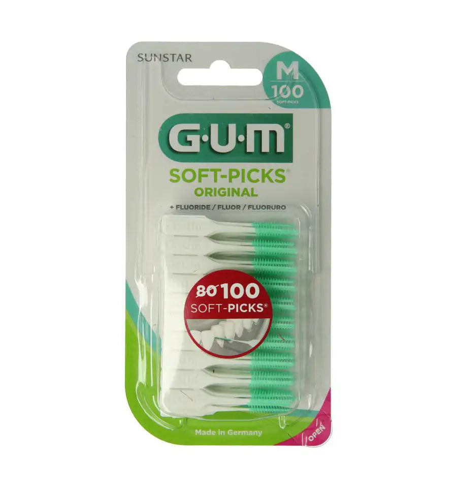 GUM Soft picks original medium 100 stuks