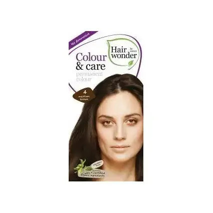 Hairwonder Colour & Care 4 medium brown 100 ml