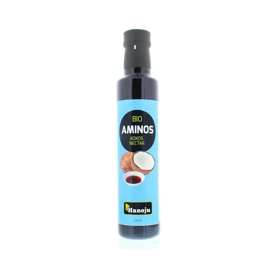 Hanoju Aminos kokosnoot nectar 250 ml