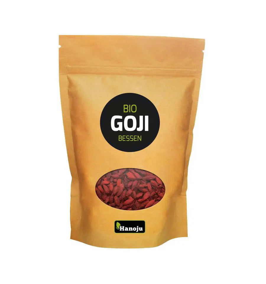 Hanoju Goji bessen zongedroogd biologisch 1 kg