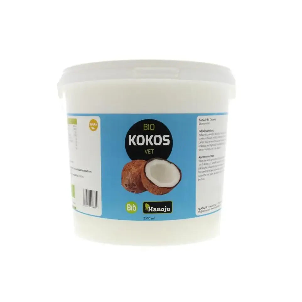 Hanoju Kokosolie geurloos 2500 ml