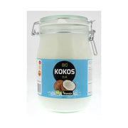 Hanoju Kokosolie virgin beugelglas 1 liter