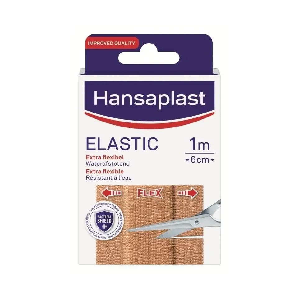 Hansaplast Elastic & waterafstotend 1m x 6cm
