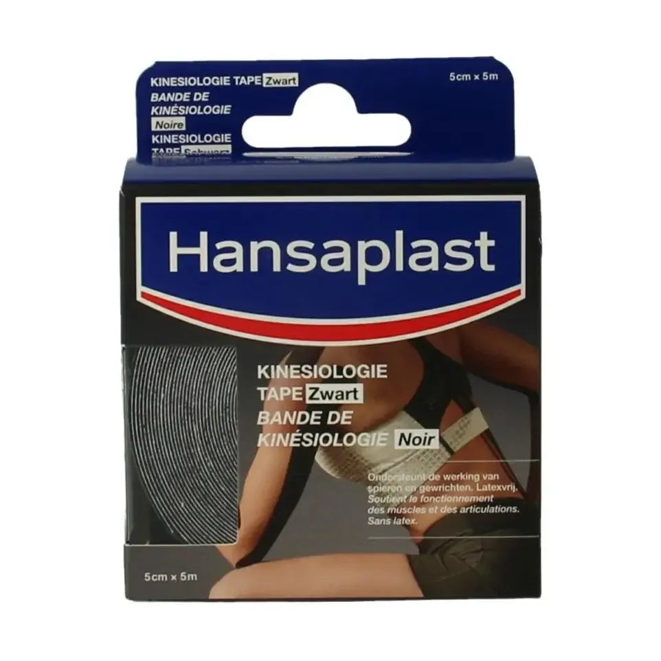Hansaplast Kinesio tape zwart