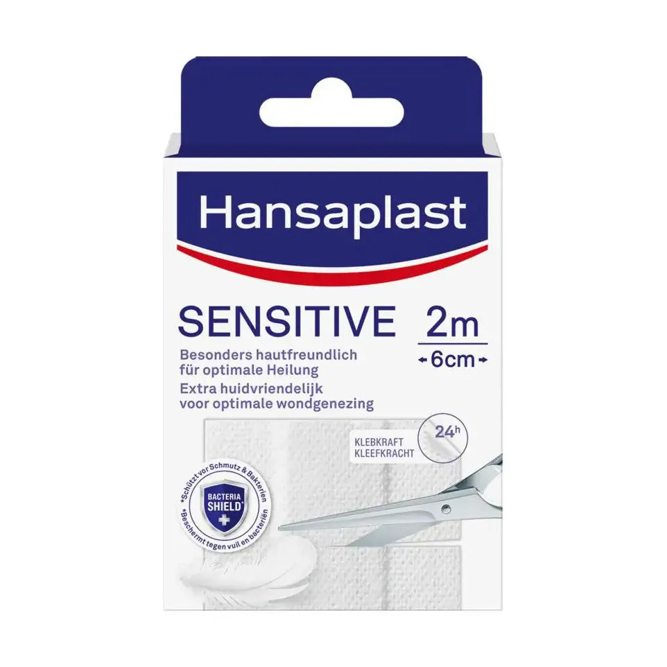 Hansaplast Sensitive 2m x 6cm