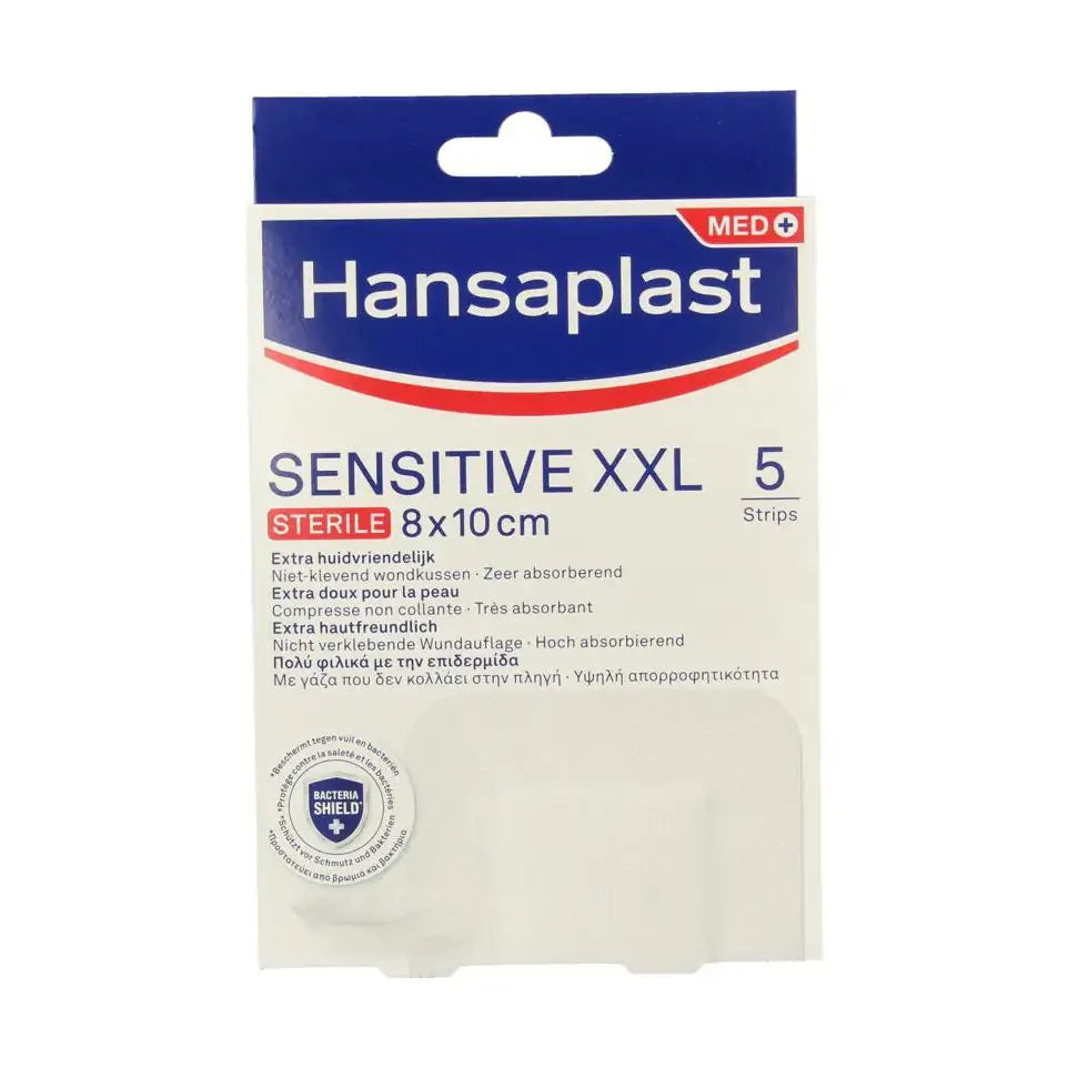 Hansaplast Sensitive XXL 5 stuks